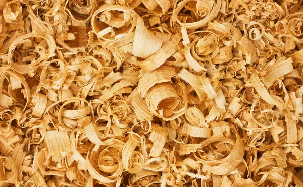 Viruta de madera ideal para camas de animales o relleno